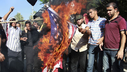 Anti-Us protest